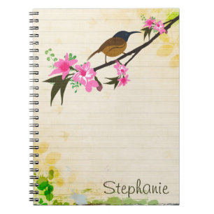 Bird on a Branch Notebook