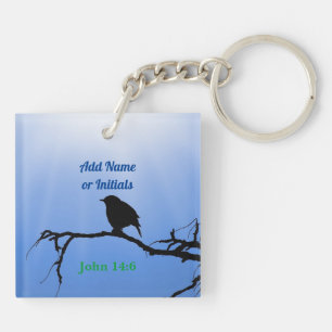  "Bird on a Limb" -I am the Way keychain