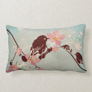 Bird on a tree American MoJo Pillow