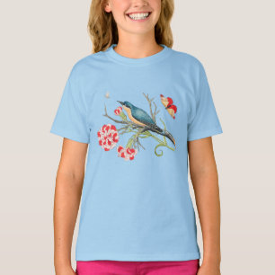 Bird on a Tree Branch T-Shirt