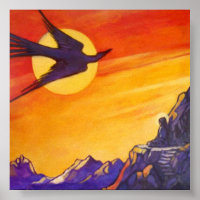 Bird out of Time and Space