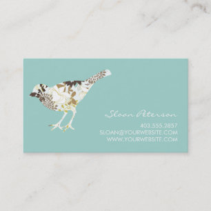 Bird Pattern Business Card