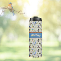 Bird Pattern Kingfisher, Blue Jay, Woodpecker Name