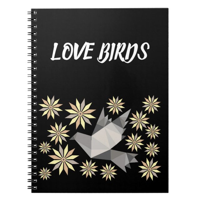 BIRD PET LOVE GIFT NOTEBOOK (Front)