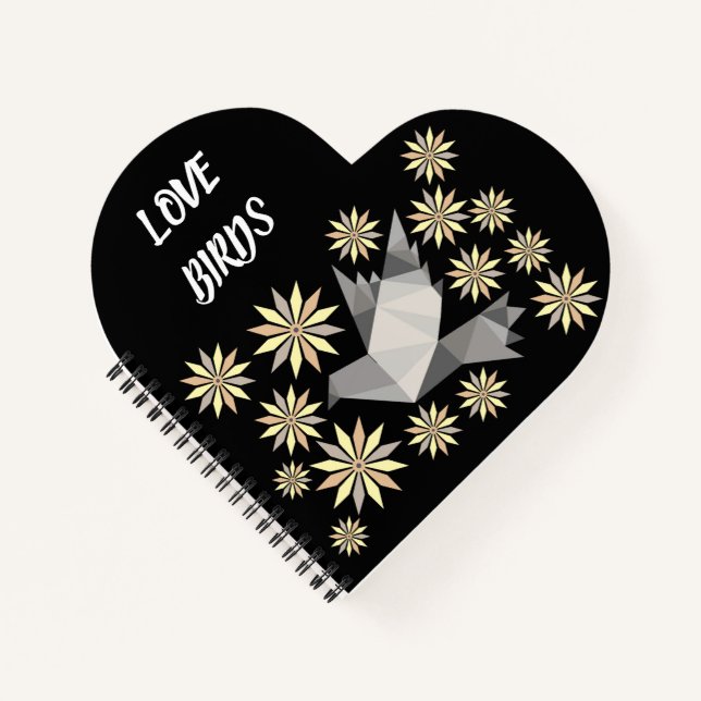 BIRD PET LOVE GIFT NOTEBOOK (Front)