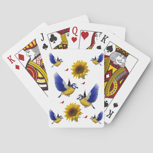Bird Playing Card Deck (Back)