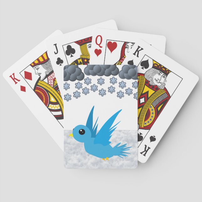 Bird Playing Card Deck (Back)