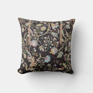 Bird & Rabbit in The Flower Garden, William Morris Cushion