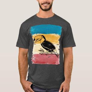 Bird Retro Tropical Toucan T-Shirt