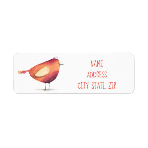 Bird Return Address Label