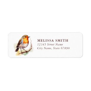 Bird Return Address Labels