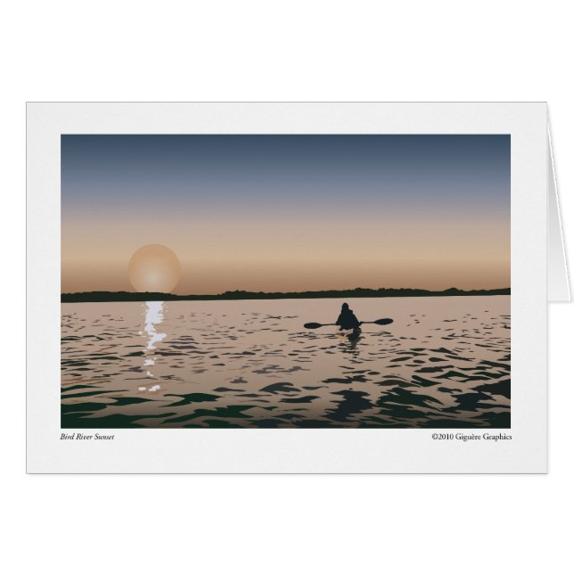 Bird River Sunset (Front Horizontal)