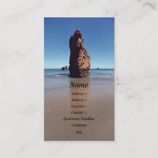 Bird Rock Profile Card (Front)