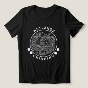 bird sanctuary Tri-Blend shirt