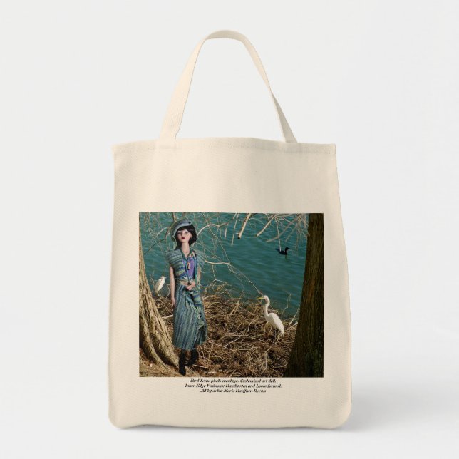 Bird Scene Tote Bag (Front)