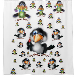 Bird Shower Curtain