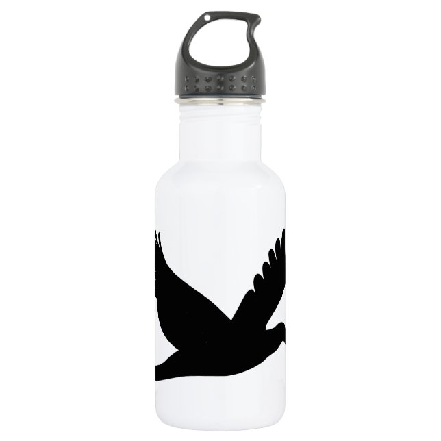 Bird Silhouette 532 Ml Water Bottle (Front)