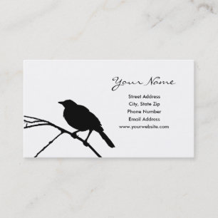 Bird Silhouette Business Cards