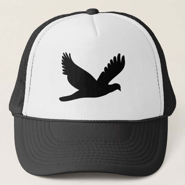 Bird Silhouette Trucker Hat (Front)