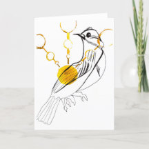 Bird Sings Card