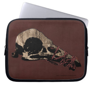 Bird Skull Laptop Sleeve