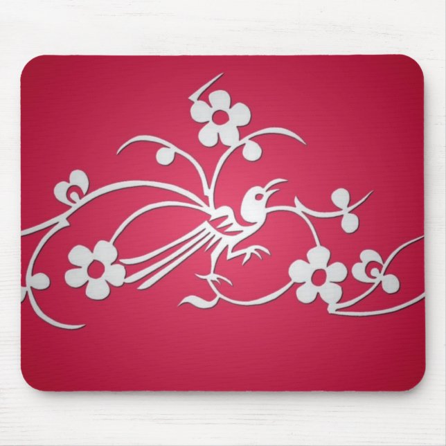 Bird Song Mouse Pad (Front)