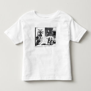 Bird song musical tree, published c.1670 (engravin toddler T-Shirt
