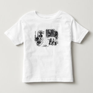 Bird song musical tree, published c.1670 (engravin toddler T-Shirt