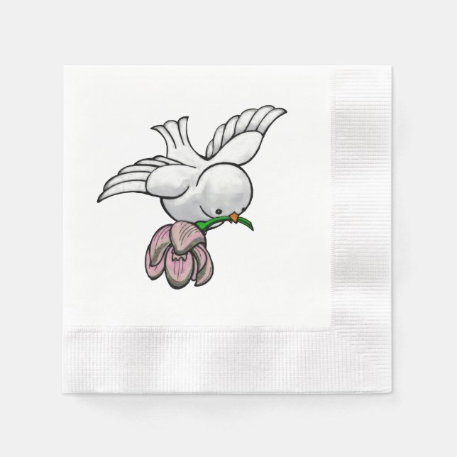 Bird Song Napkin (Front)