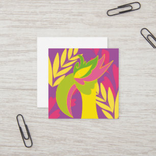 bird square business card