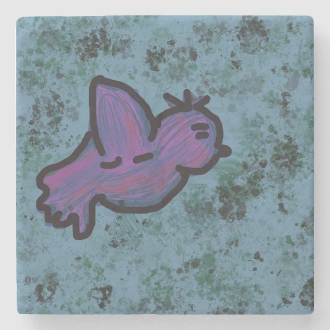 Bird Stone Coaster (Front)