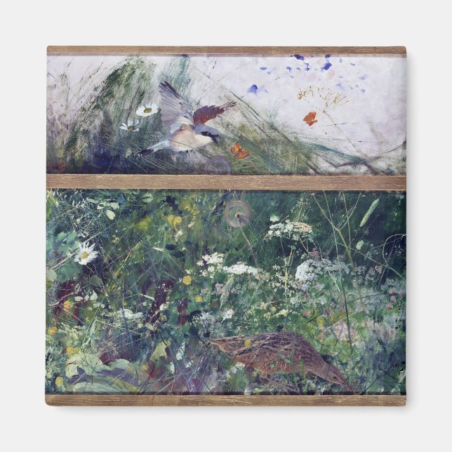 Bird Studies, Bruno Liljefors Magnet (Front)