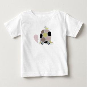 Bird & Turtle Car Baby T-Shirt
