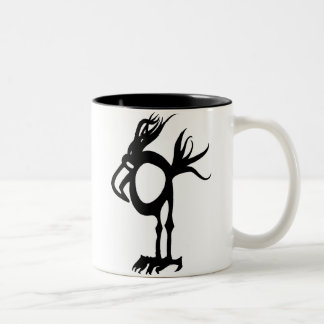 Bird Two-Tone Coffee Mug