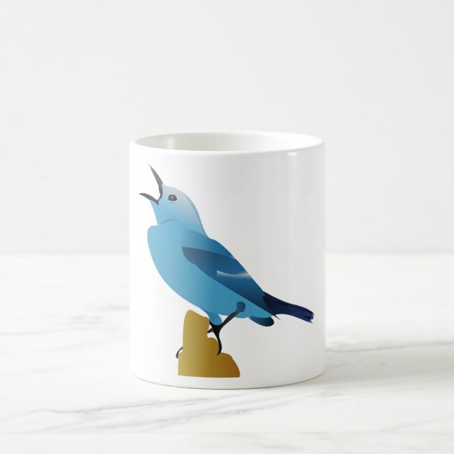 bird vector design coffee mug (Center)