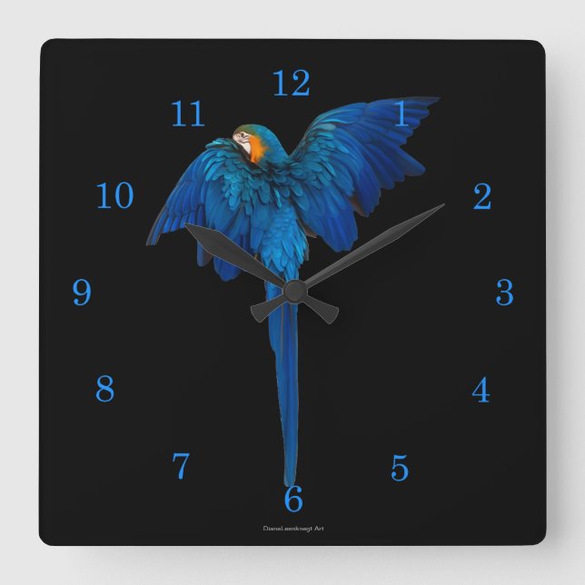 Bird Wall Clock (Front)