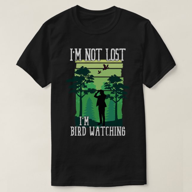 Bird Watcher Bird Watching Birding Bird Lover 3 T-Shirt (Design Front)