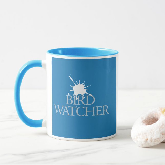 Bird Watcher Mug (With Donut)