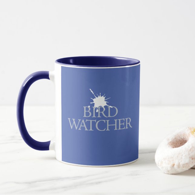 Bird Watcher Mug (With Donut)
