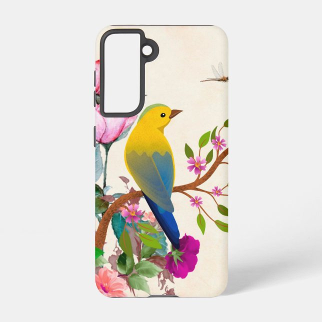 Bird Watcher Samsung Galaxy S21 Case (Back)