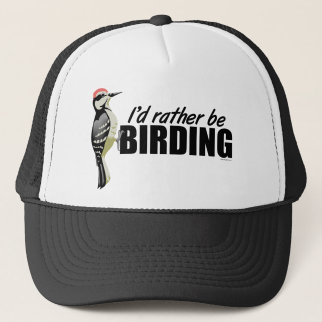 Bird Watcher Trucker Hat (Front)