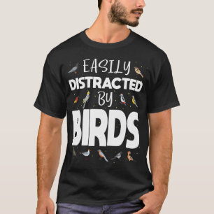 Bird Watcher Watching Funny Gift Birding T-Shirt