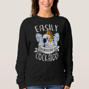 Bird Watching Birder Animal Bird Parrot Cockatoo Sweatshirt