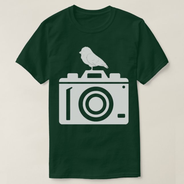 Bird Watching Birding Bird Camera  T-Shirt (Design Front)