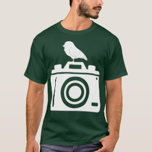 Bird Watching Birding Bird Camera  T-Shirt