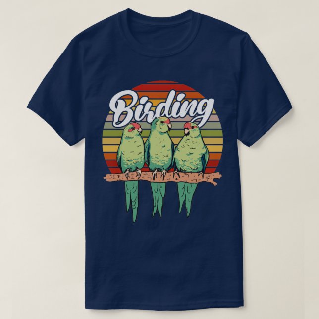 Bird Watching Birding Birding T-Shirt (Design Front)