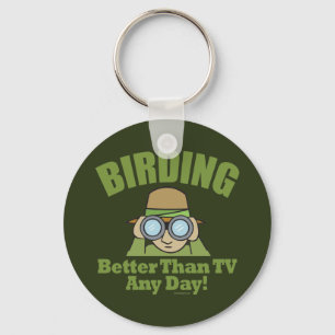 Bird Watching, Birding Key Ring