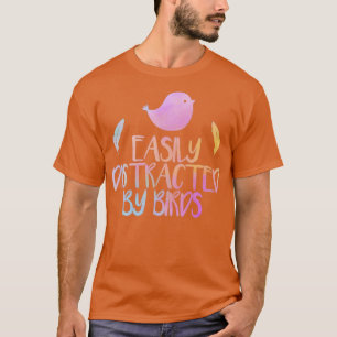 Bird Watching Birdwatching Bird Watcher Nerd Gift  T-Shirt