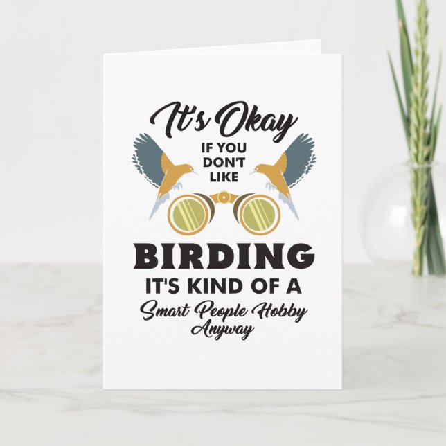 Bird Watching Card (Front)