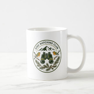 BIRD WATCHING CLUB COFFEE MUG